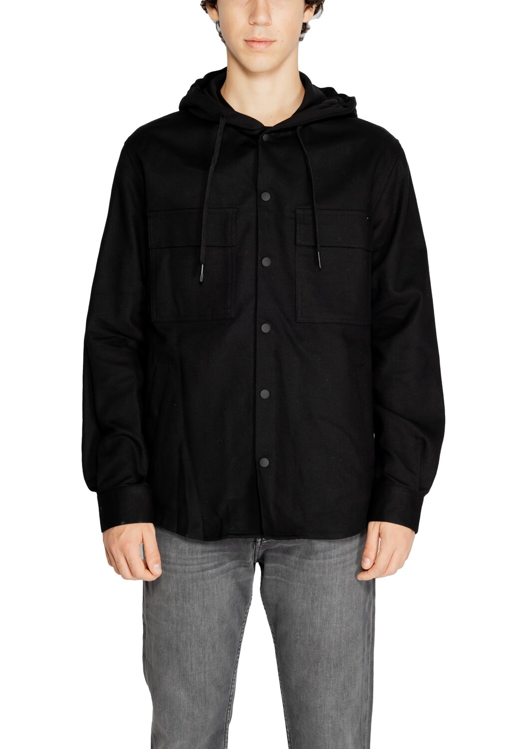 Рубашка Antony Morato с капюшоном, черный
Рубашка Antony Morato с капюшоном, черный