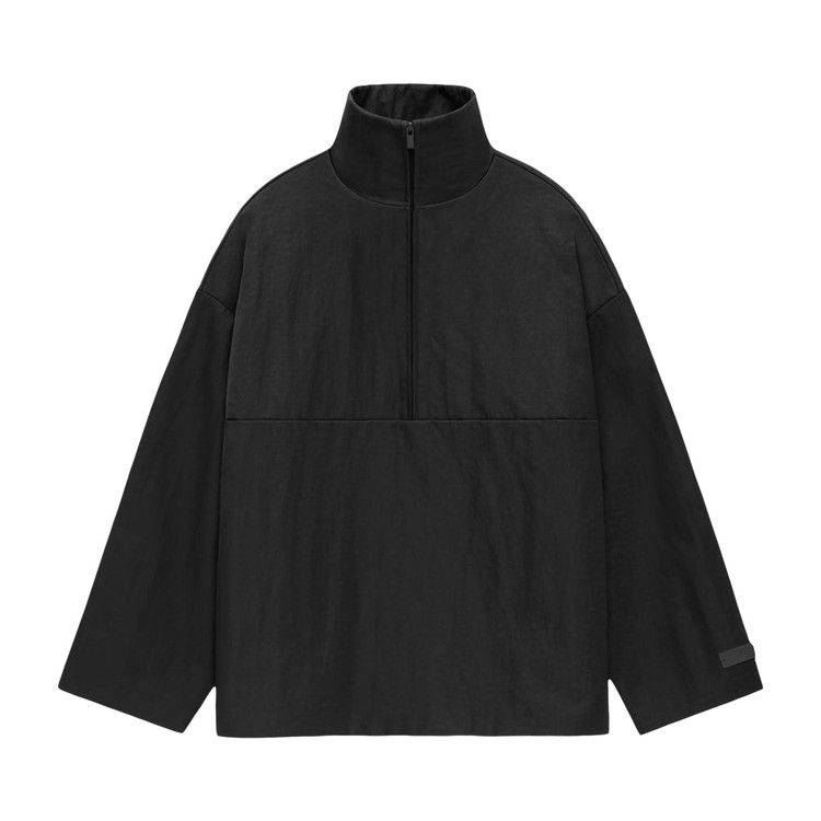 Пуловер Fear of God Essentials Textured Nylon Halfzip Pullover, Black
Пуловер Fear of God Essentials Textured Nylon Halfzip Pullover, Black
