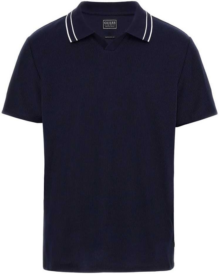 GUESS Мужская короткая рубашка поло Dante Rib Knit, Smart Blue, Синий, GUESS Мужская короткая рубашка поло Dante Rib Knit, Smart Blue
GUESS Мужская короткая рубашка поло Dante Rib Knit, Smart Blue, Синий, GUESS Мужская короткая рубашка поло Dante Rib Knit, Smart Blue