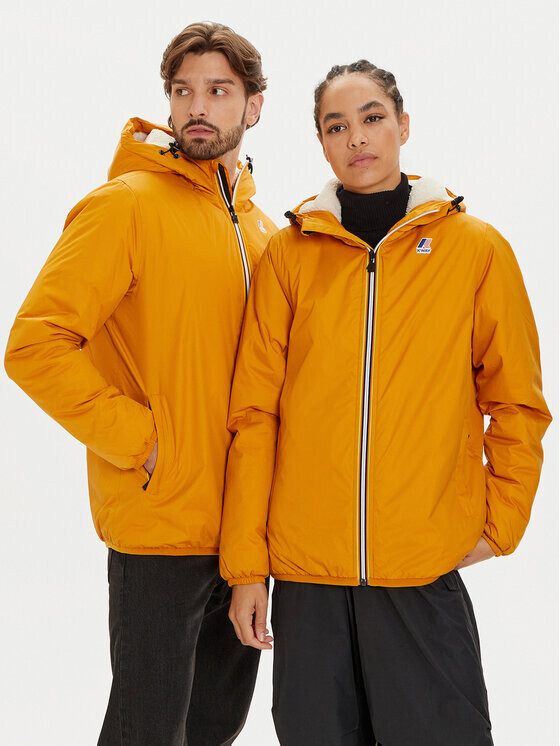 Зимняя куртка стандартного кроя K-Way, желтый
Зимняя куртка стандартного кроя K-Way, желтый