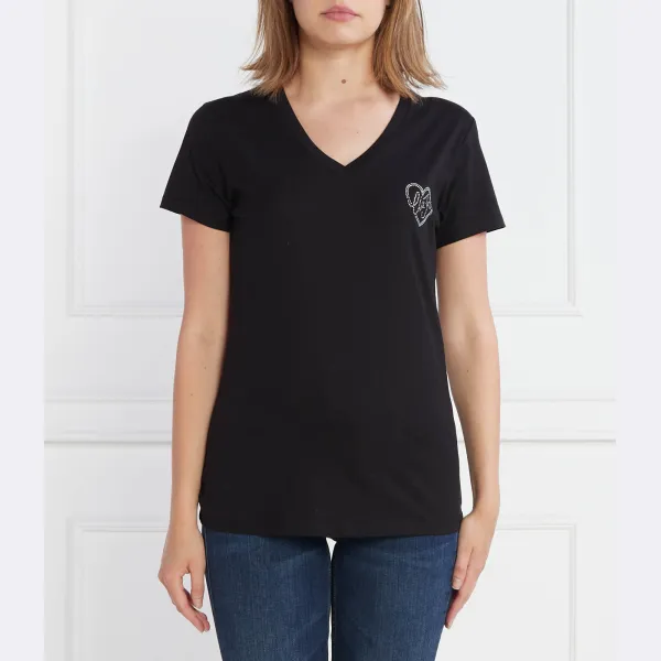 Футболка стандартного кроя Liu Jo, черный
Футболка стандартного кроя Liu Jo, черный