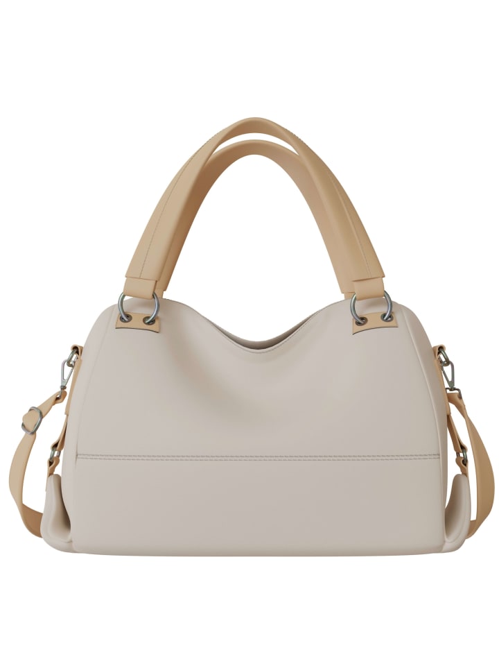 Сумка через плечо бежевого/серо-коричневого цвета Kmisso
Сумка через плечо бежевого/серо-коричневого цвета Kmisso