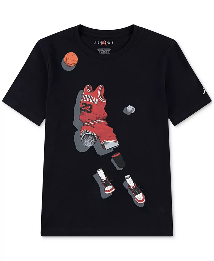 Футболка с принтом Ghost Man для мальчиков старшего возраста Jordan, черный
Футболка с принтом Ghost Man для мальчиков старшего возраста Jordan, черный