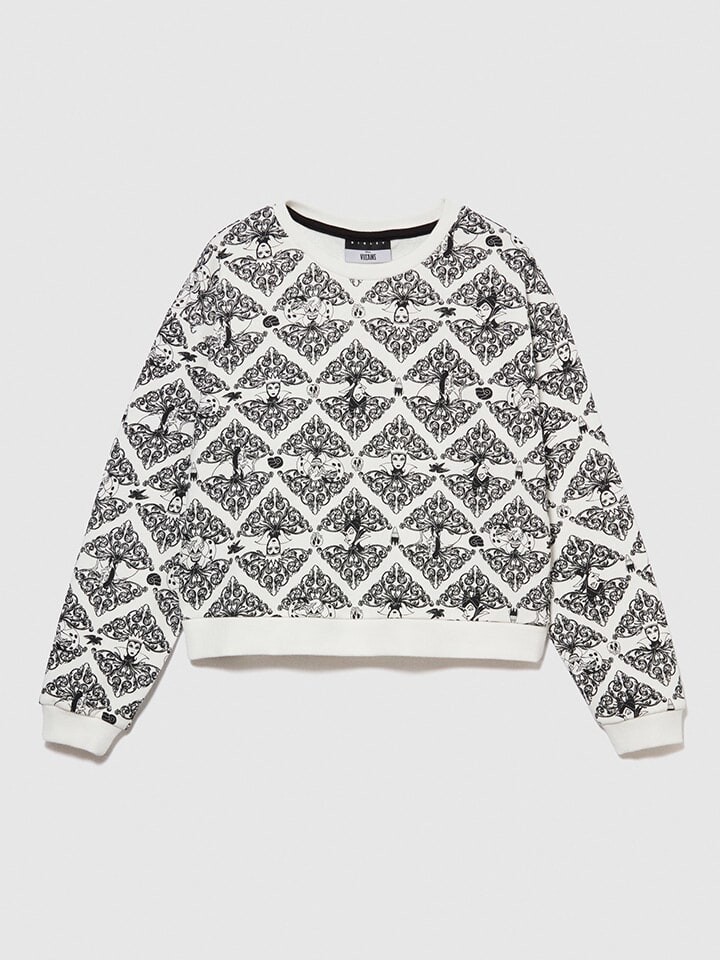 Толстовка Sisley Sweatshirt, цвет Weiß/Schwarz
Толстовка Sisley Sweatshirt, цвет Weiß/Schwarz