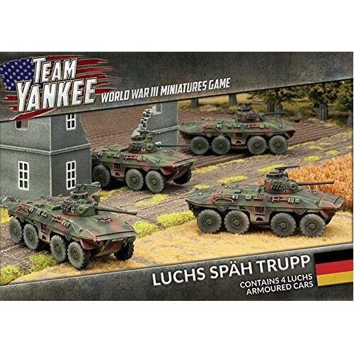 Фигурки Luchs Spah Trupp (X4) Battlefront Miniatures
Фигурки Luchs Spah Trupp (X4) Battlefront Miniatures