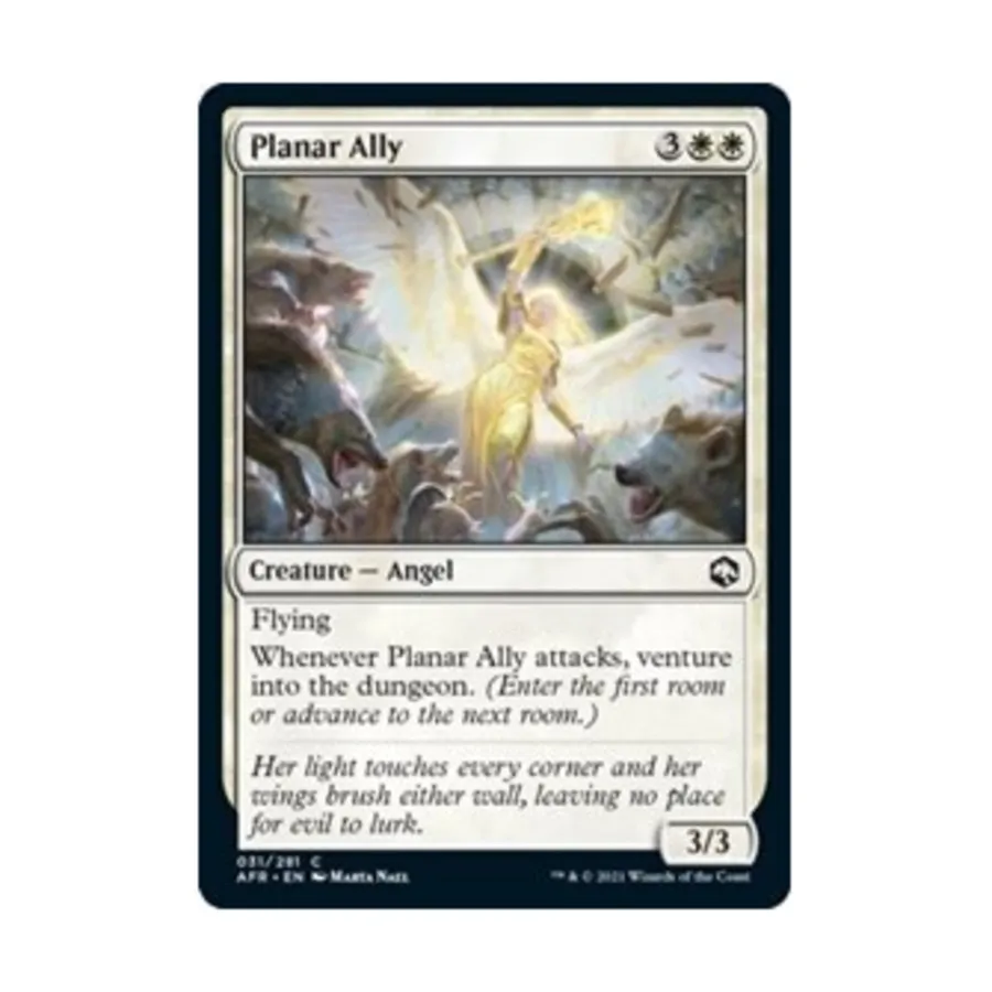 CCG Планарный союзник (клавиша C), MTG - Adventures in the Forgotten Realms
CCG Планарный союзник (клавиша C), MTG - Adventures in the Forgotten Realms