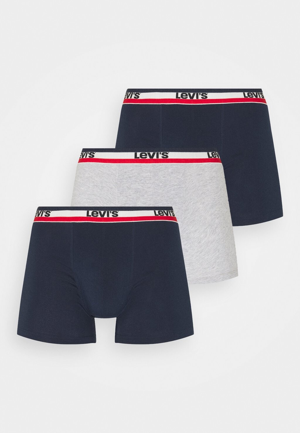 Трусики LOGO BOXER BRIEF 3 PACK Levi's, цвет navy/grey melange
Трусики LOGO BOXER BRIEF 3 PACK Levi's, цвет navy/grey melange