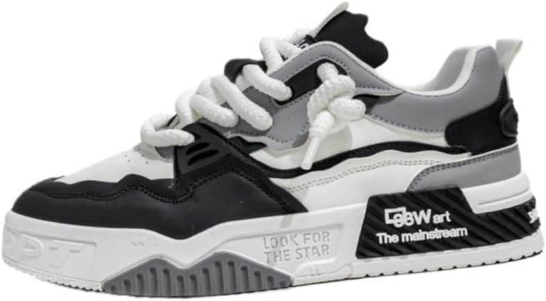 Мужские модные повседневные кроссовки с толстой подошвой - подходят для всех сезонов, с резиновой подошвой, для улицы и поездок на работу Fusecottc, черный
Мужские модные повседневные кроссовки с толстой подошвой - подходят для всех сезонов, с резиновой подошвой, для улицы и поездок на работу Fusecottc, черный