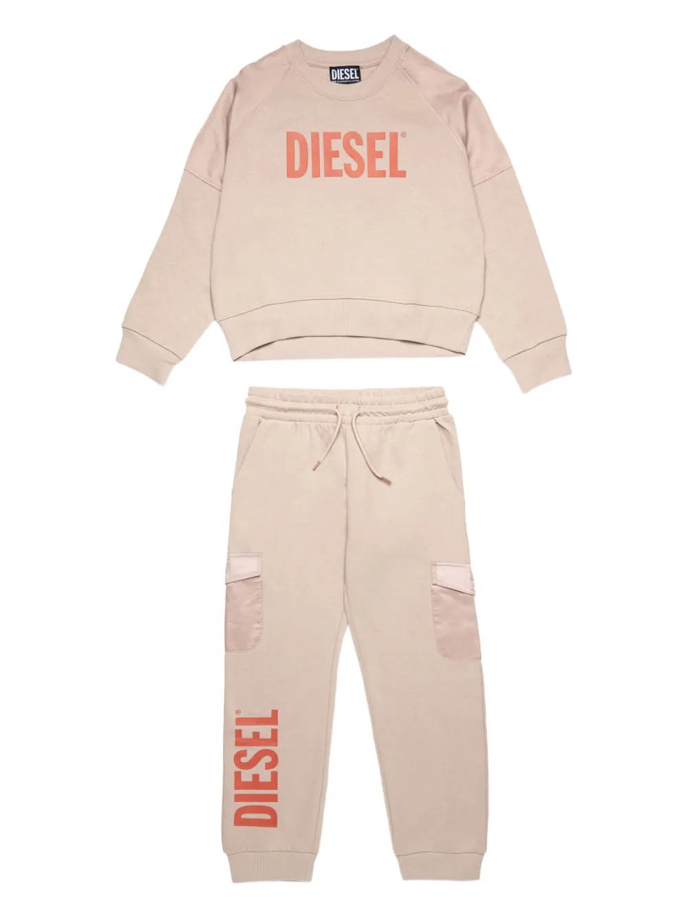 Спортивный костюм с логотипом Diesel Kids, нейтральный
Спортивный костюм с логотипом Diesel Kids, нейтральный