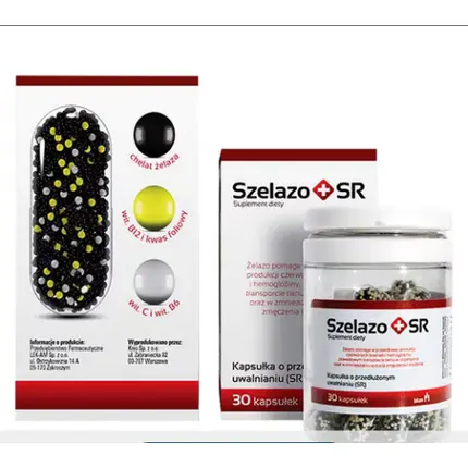 Szelazo Sr Iron 30 капсул Кровь Фолиевая кислота Витамин C B6 B12 Нервная система, Kre-O
Szelazo Sr Iron 30 капсул Кровь Фолиевая кислота Витамин C B6 B12 Нервная система, Kre-O