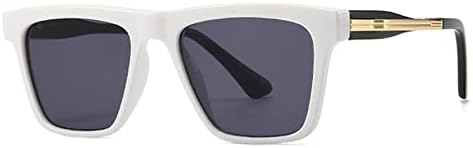 Популярные модные квадратные солнцезащитные очки для женщин, трендовые градиентные оттенки, солнцезащитные очки «кошачий глаз» с защитой от УФ-излучения UV400 для мужчин MTZJH, White Grey
Популярные модные квадратные солнцезащитные очки для женщин, трендовые градиентные оттенки, солнцезащитные очки «кошачий глаз» с защитой от УФ-излучения UV400 для мужчин MTZJH, White Grey