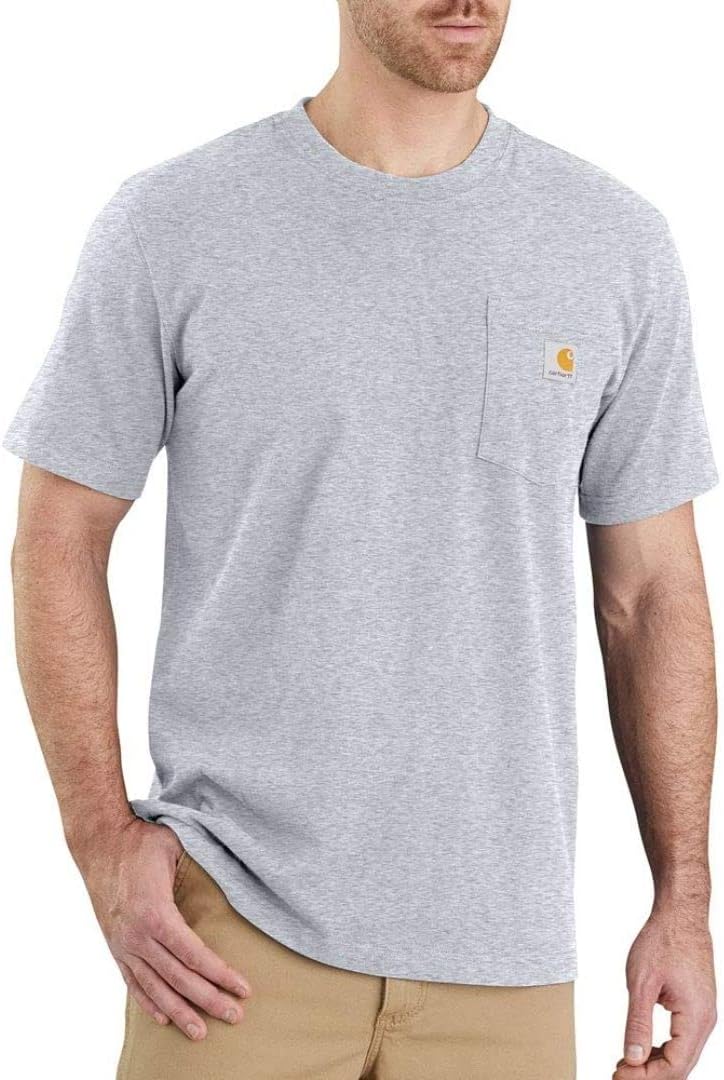 Carhartt мужская футболка 103296 Relaxed Fit с карманом, Heather Gray
Carhartt мужская футболка 103296 Relaxed Fit с карманом, Heather Gray