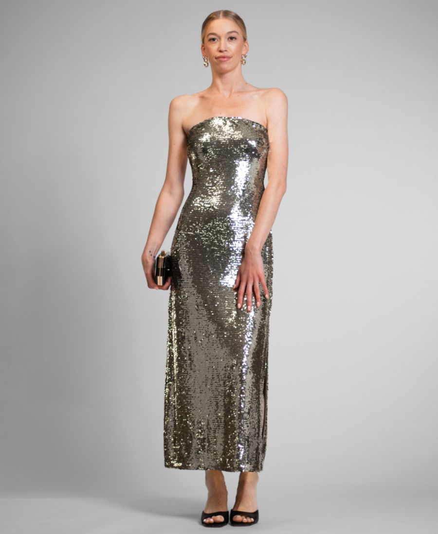 Женское миди-платье без бретелей, расшитое пайетками RACHEL Rachel Roy, Silver
Женское миди-платье без бретелей, расшитое пайетками RACHEL Rachel Roy, Silver