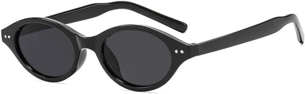 Солнцезащитные очки с защитой UV400 | Маленькие овальные заклепки, цветные линзы | Для женщин и мужчин, для занятий спортом на открытом воздухе и вождения DSVIGF, Black Black
Солнцезащитные очки с защитой UV400 | Маленькие овальные заклепки, цветные линзы | Для женщин и мужчин, для занятий спортом на открытом воздухе и вождения DSVIGF, Black Black