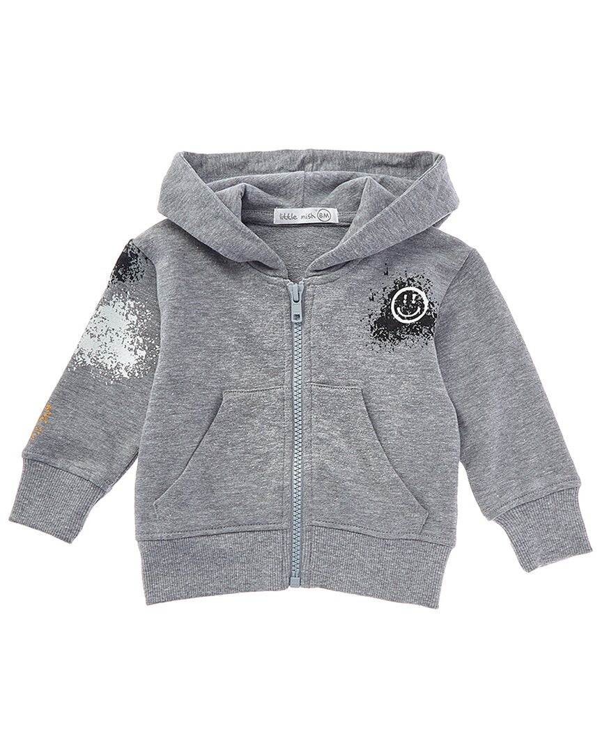Толстовка с капюшоном LITTLE MISH Happy Graffiti, серый
Толстовка с капюшоном LITTLE MISH Happy Graffiti, серый