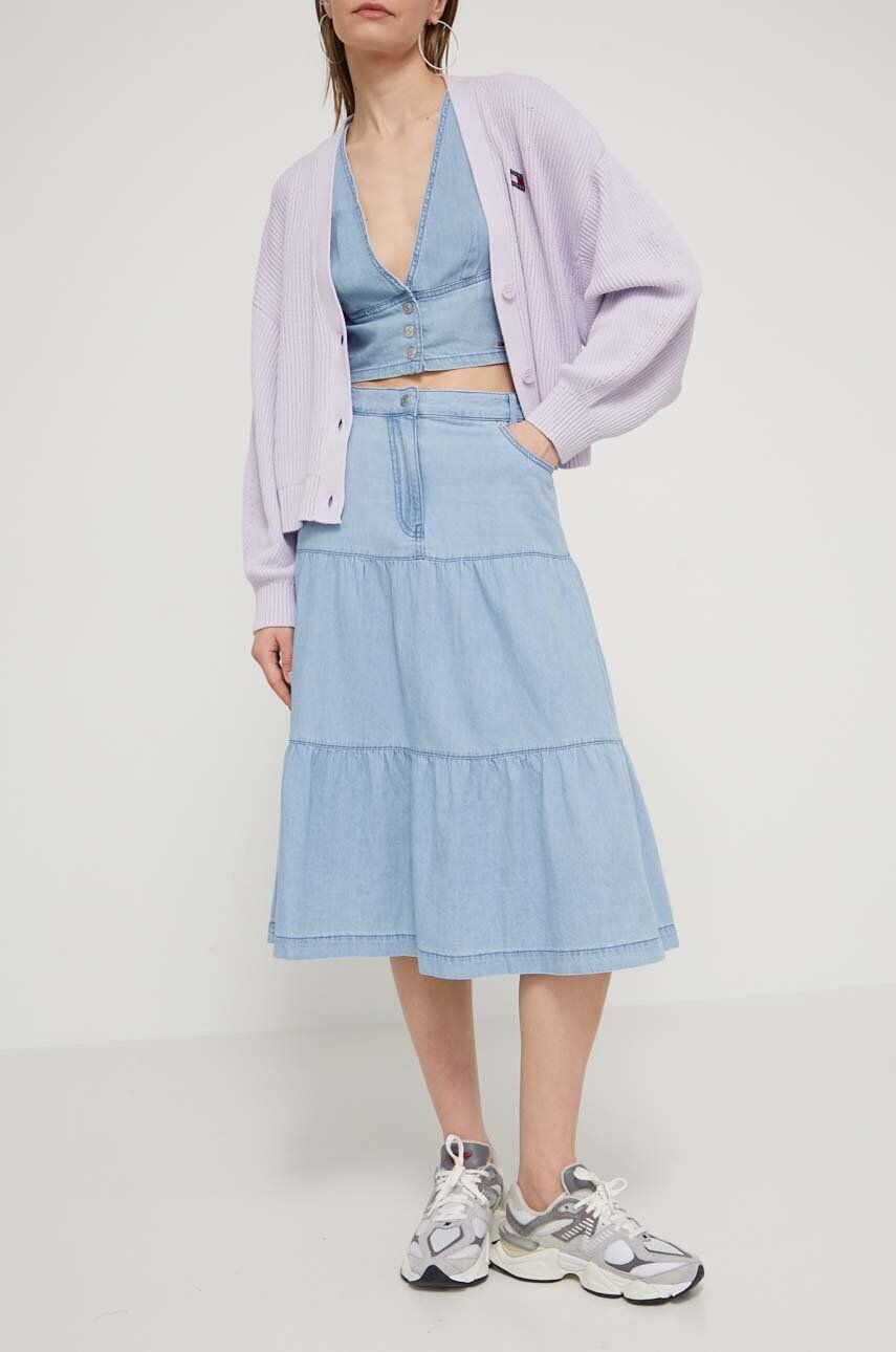 Джинсовая юбка Tommy Jeans, синий
Джинсовая юбка Tommy Jeans, синий