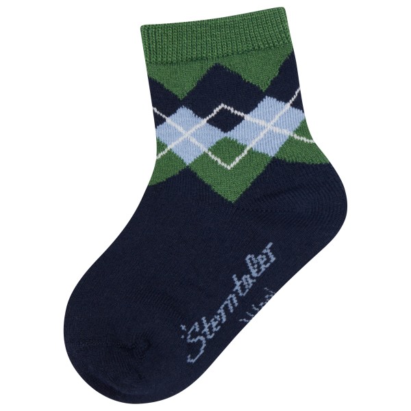 Детские носки шерстяные в клетку - многофункциональные носки Sterntaler, синий 
Детские носки шерстяные в клетку - многофункциональные носки Sterntaler, синий