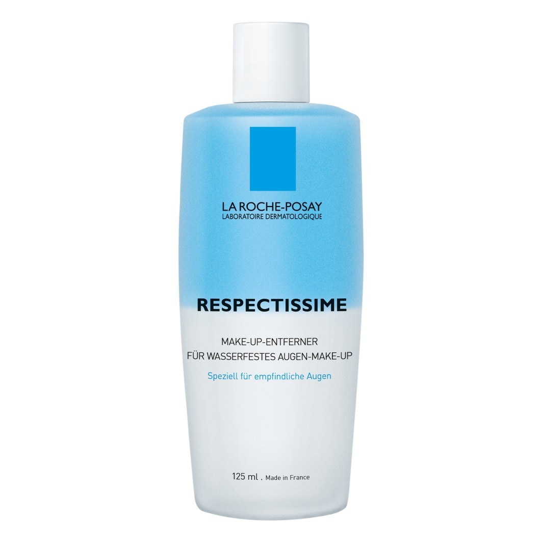 Средство для снятия макияжа respect respectissime für wasserfestes augen-make-up La Roche Posay, объем 125 мл
Средство для снятия макияжа respect respectissime für wasserfestes augen-make-up La Roche Posay, объем 125 мл