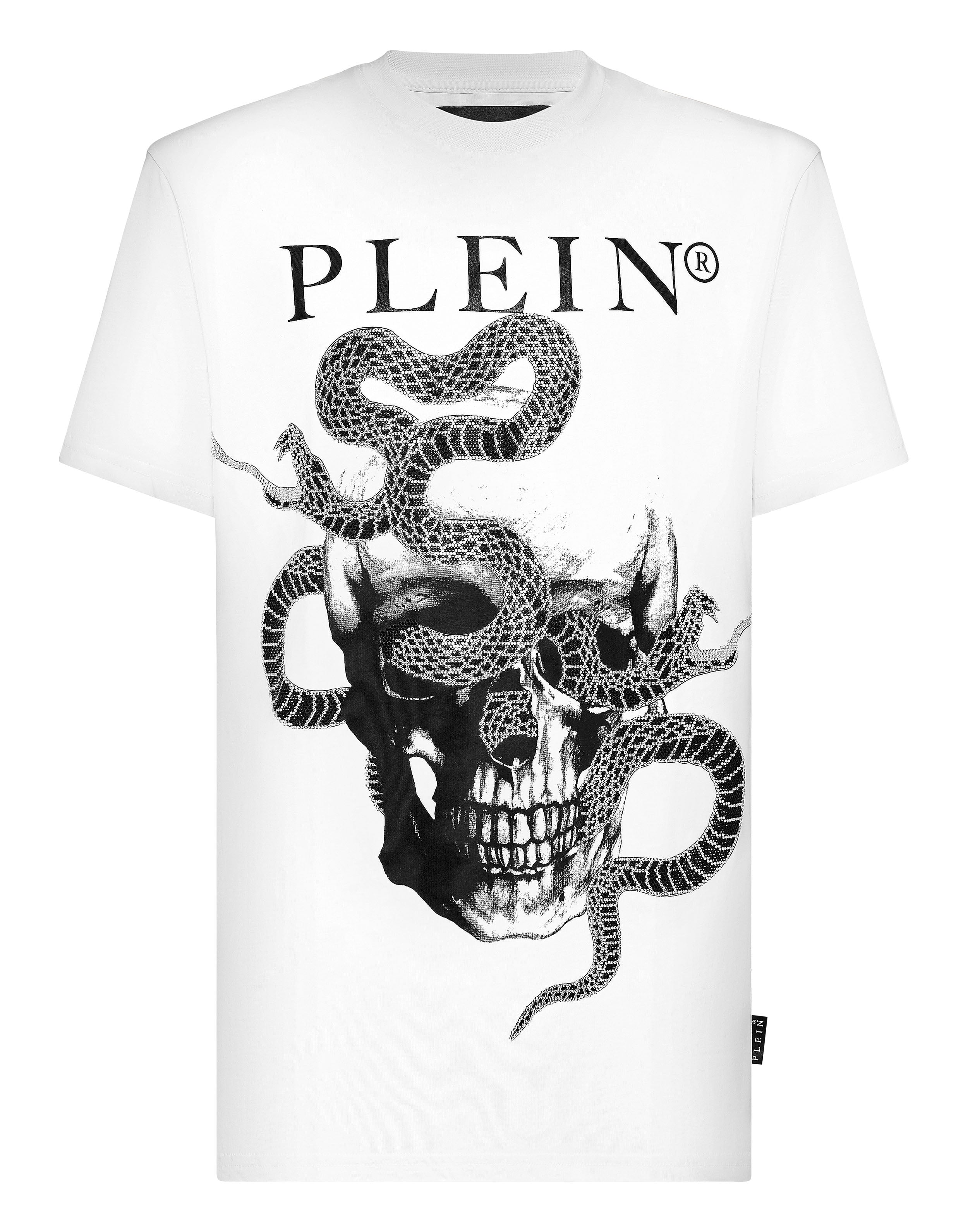 Футболка с круглым вырезом SS Stones Snake PHILIPP PLEIN, белый
Футболка с круглым вырезом SS Stones Snake PHILIPP PLEIN, белый