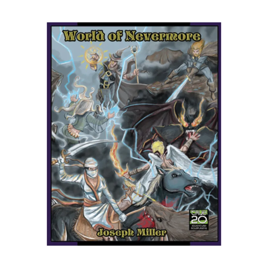 World of Nevermore, True20 Adventure Roleplaying (Expeditious Retreat Press), мягкая обложка
World of Nevermore, True20 Adventure Roleplaying (Expeditious Retreat Press), мягкая обложка