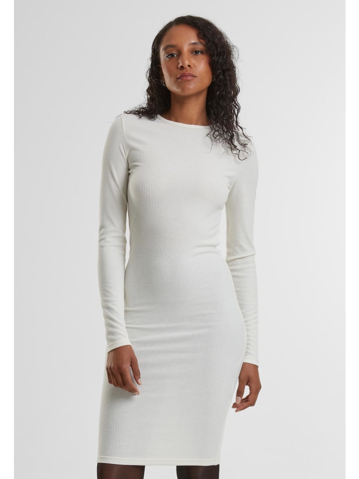 Короткое платье Urban Classics, белый песок 
Короткое платье Urban Classics, белый песок