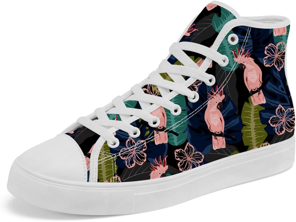 Высокие кеды из холста Parrot для женщин и мужчин, повседневные кроссовки с шнуровкой Chebing, зеленый
Высокие кеды из холста Parrot для женщин и мужчин, повседневные кроссовки с шнуровкой Chebing, зеленый