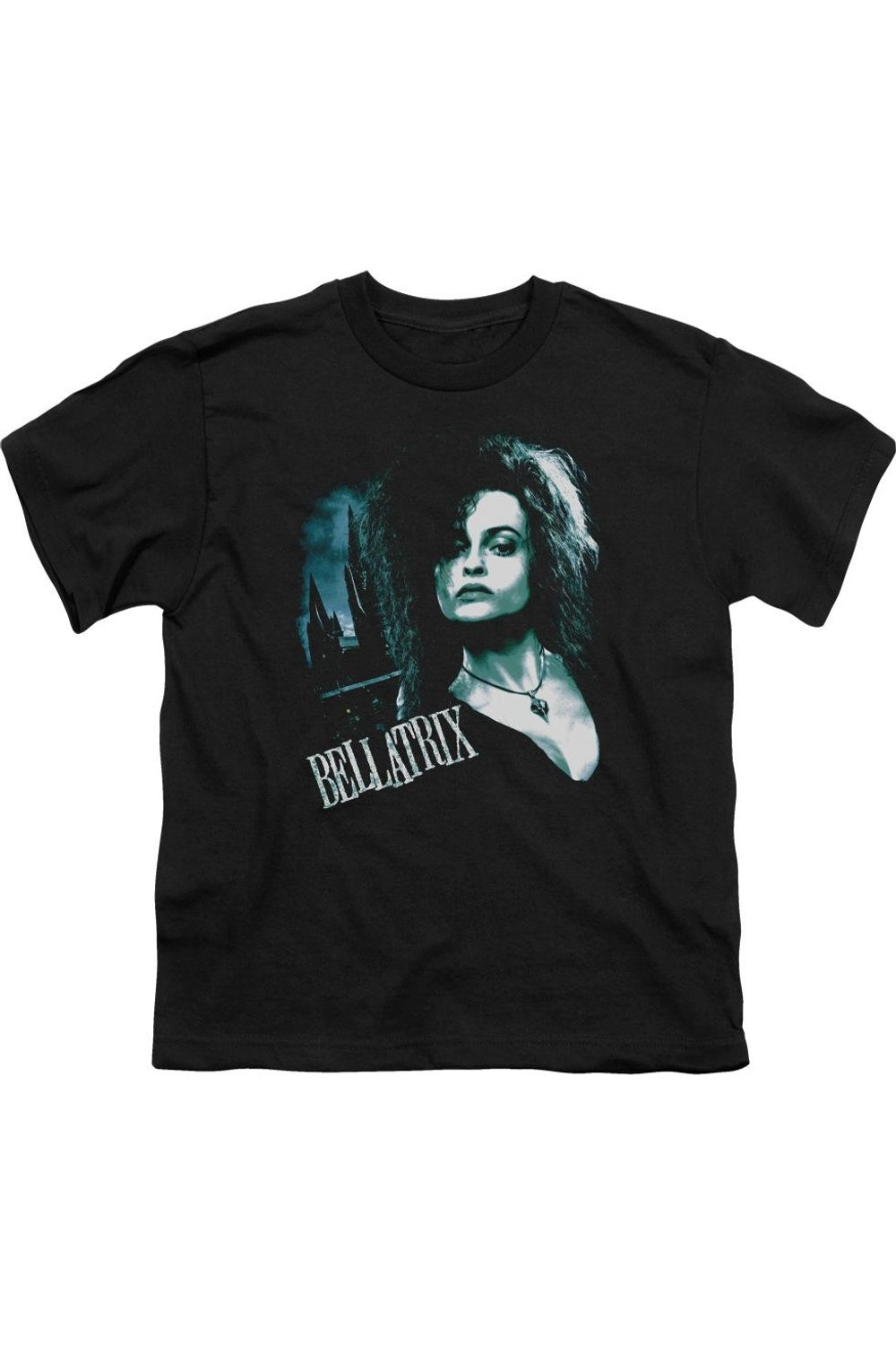 Футболка с коротким рукавом для детей "Гарри Поттер" - Беллатриса крупным планом Gildan
Футболка с коротким рукавом для детей "Гарри Поттер" - Беллатриса крупным планом Gildan