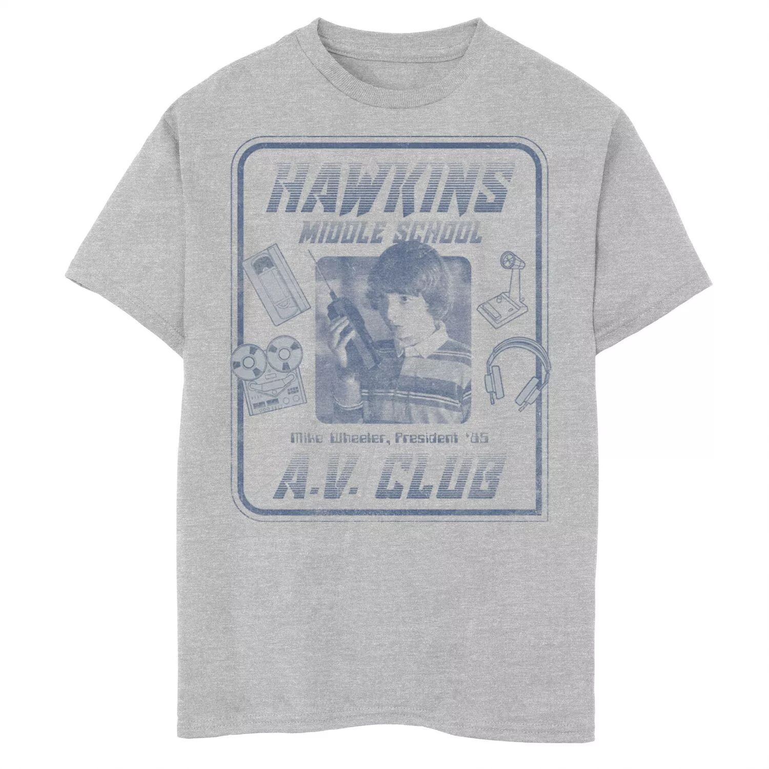 Мальчики 8–20 лет Netflix «Очень странные дела» Майк Уиллер Хокинс А.В. Клубная футболка с графическим рисунком Licensed Character
Мальчики 8–20 лет Netflix «Очень странные дела» Майк Уиллер Хокинс А.В. Клубная футболка с графическим рисунком Licensed Character