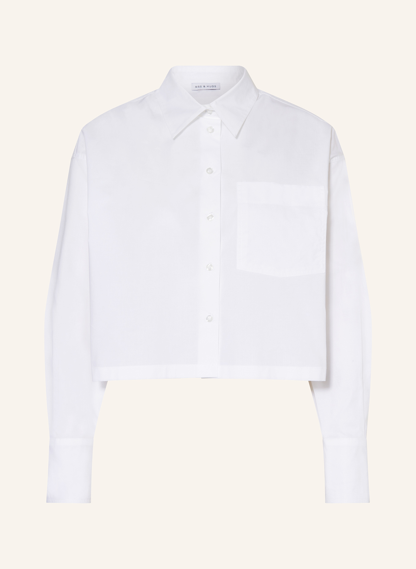 Рубашка блузка Mrs & Hugs, белый
Рубашка блузка Mrs & Hugs, белый