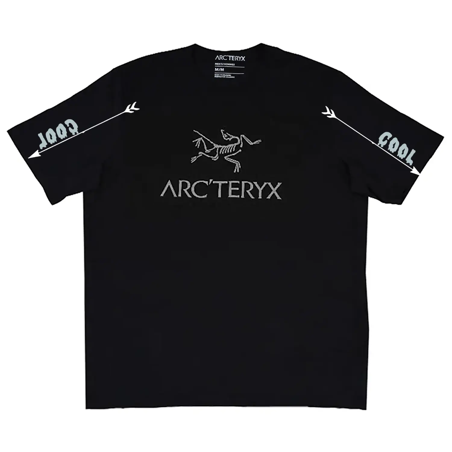 Футболка ARC'WORD Unisex Arcteryx, черный
Футболка ARC'WORD Unisex Arcteryx, черный