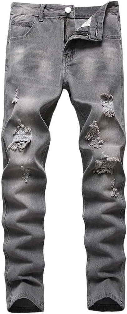 Джинсовые рваные прямые брюки SIDUFHAOPKLL
Джинсовые рваные прямые брюки SIDUFHAOPKLL