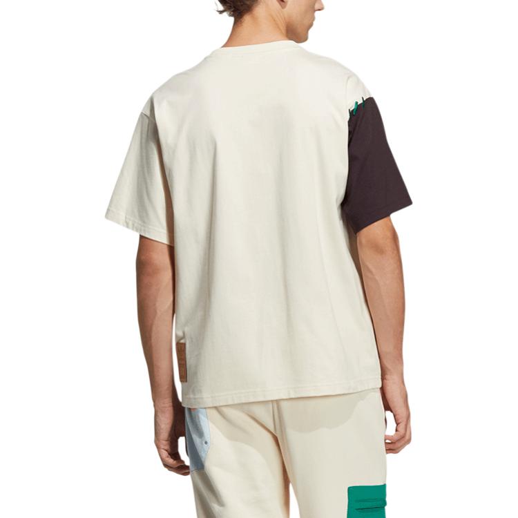 Унисекс футболка цвета экрю Adidas Originals 
Унисекс футболка цвета экрю Adidas Originals