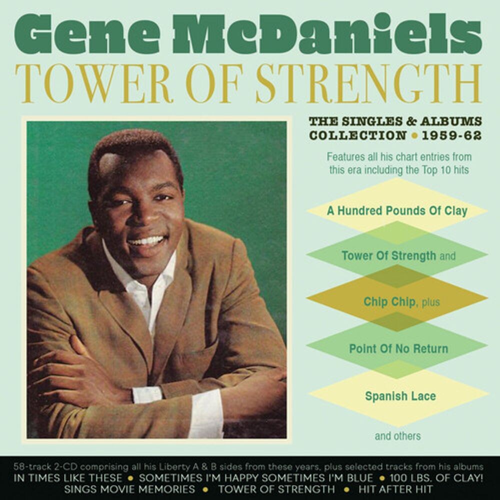 Диск CD Tower Of Strength: The Singles & Albums Collection 1959-62 - Gene McDaniels
Диск CD Tower Of Strength: The Singles & Albums Collection 1959-62 - Gene McDaniels