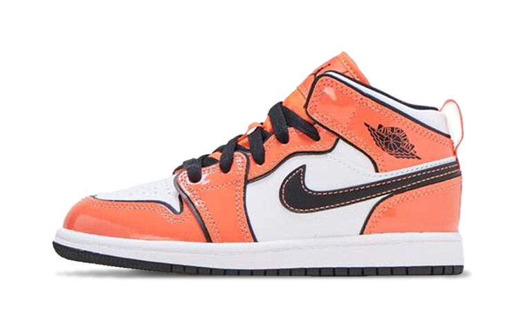 Кроссовки Jordan 1 Mid SE PS Turf Orange 
Кроссовки Jordan 1 Mid SE PS Turf Orange
