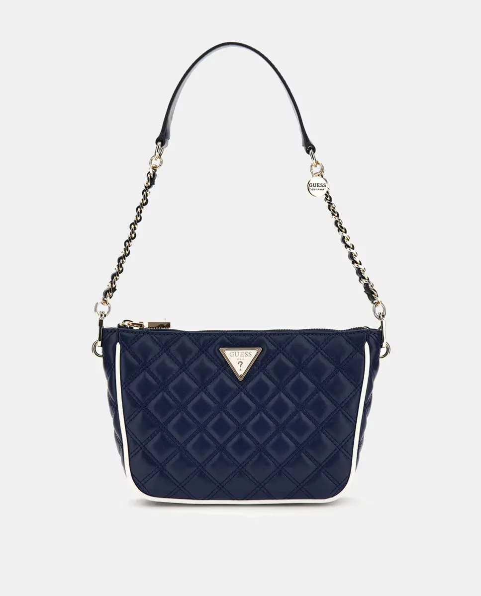 Сумка на плечо на молнии и металлической ручке Guess, тёмно-синий
Сумка на плечо на молнии и металлической ручке Guess, тёмно-синий