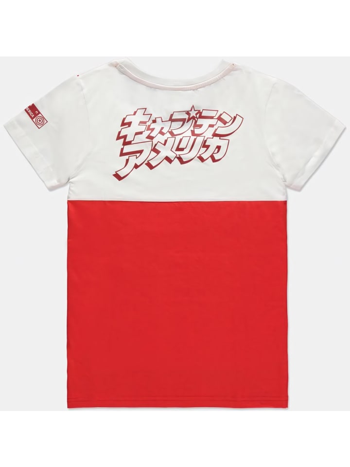 Разноцветная рубашка Captain America
Разноцветная рубашка Captain America