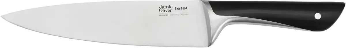 Поварской нож Tefal "Jamie Oliver K26701", (1 шт.), высокая производительность, оригинальный дизайн, прочный/долговечный Общая длина 33,5 см, Длина лезвия 20 см., цвет edelstahlfarben/schwarz
Поварской нож Tefal "Jamie Oliver K26701", (1 шт.), высокая производительность, оригинальный дизайн, прочный/долговечный Общая длина 33,5 см, Длина лезвия 20 см., цвет edelstahlfarben/schwarz