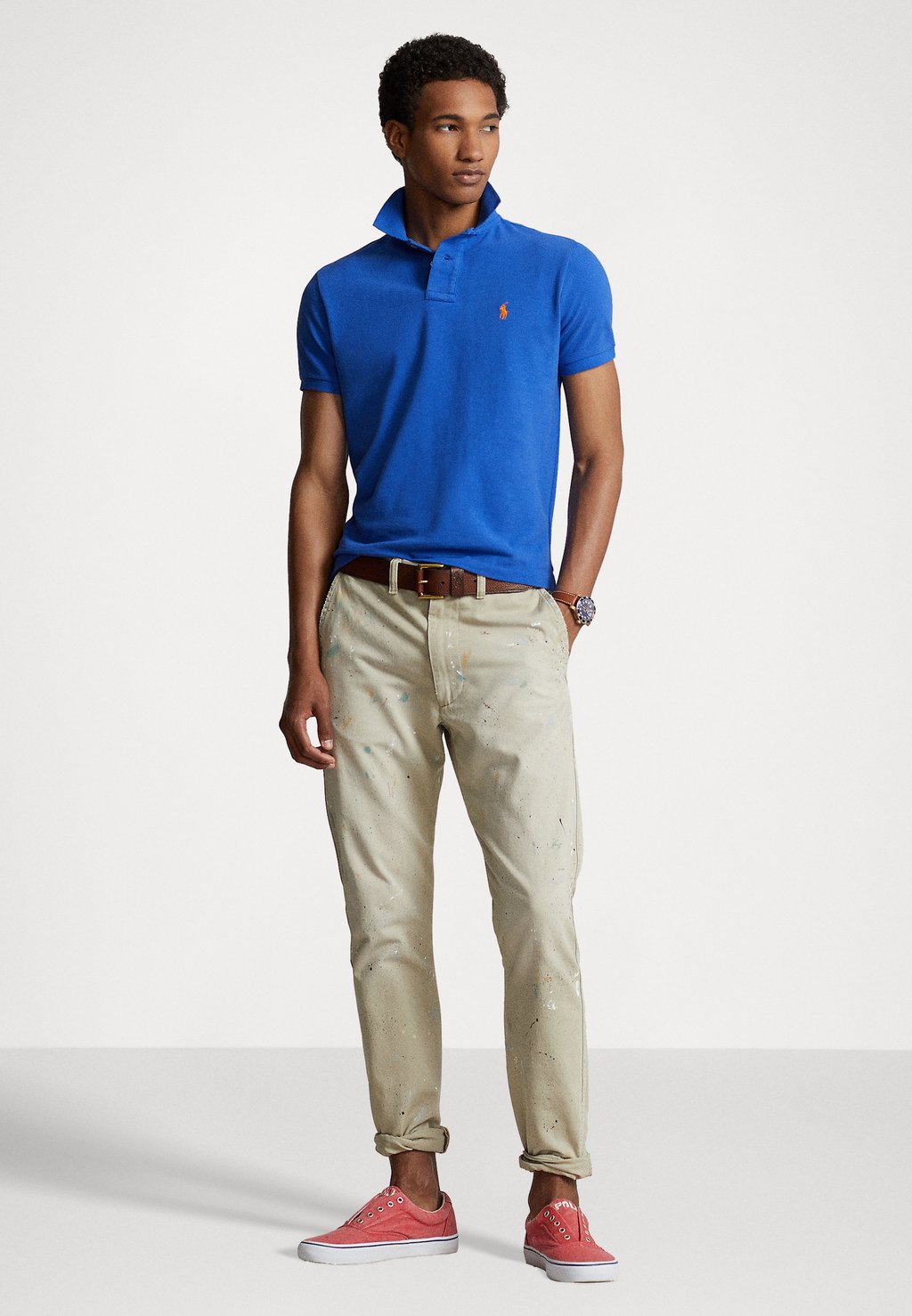 Рубашка поло THE ICONIC MESH POLO SHIRT Polo Ralph Lauren, синий
Рубашка поло THE ICONIC MESH POLO SHIRT Polo Ralph Lauren, синий