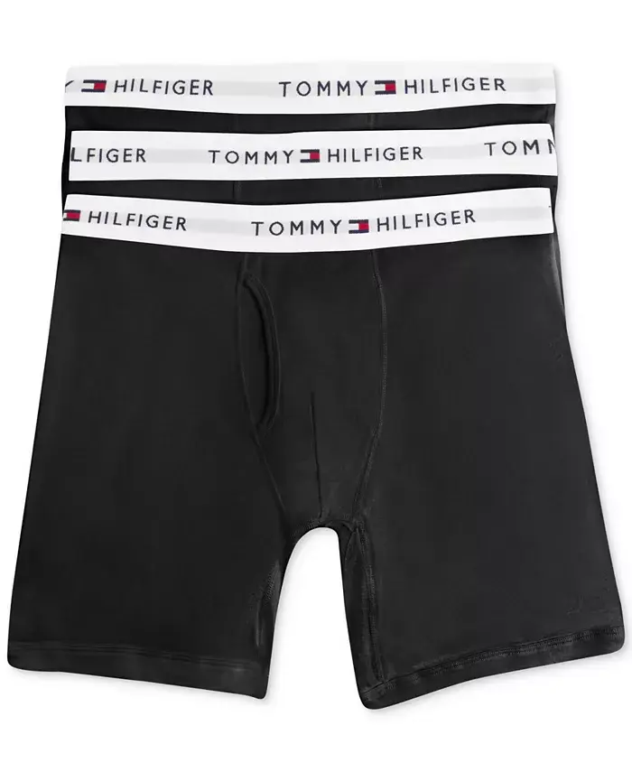 Мужские классические боксеры из хлопка, 3 шт Tommy Hilfiger, черный
Мужские классические боксеры из хлопка, 3 шт Tommy Hilfiger, черный