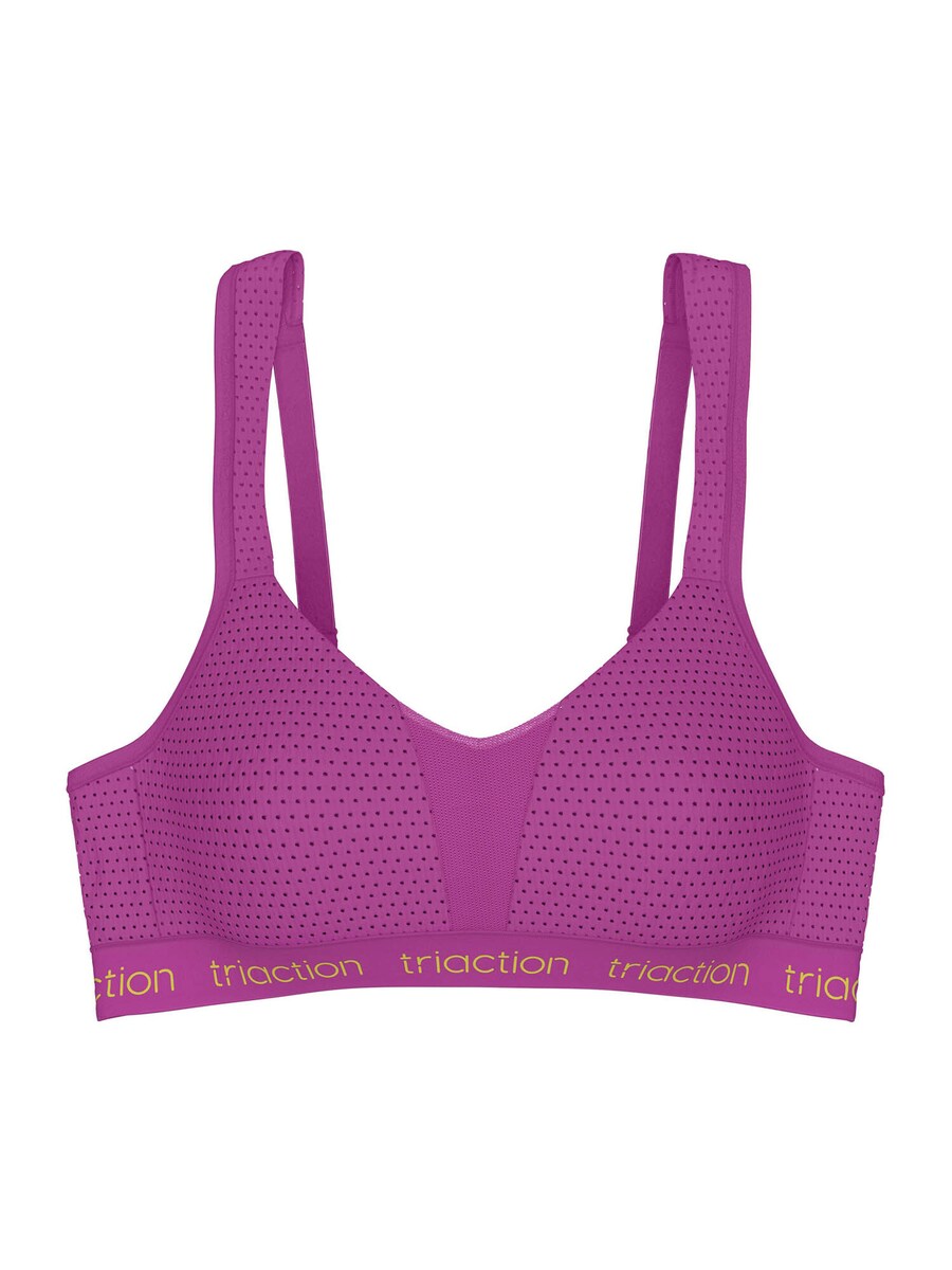 Спортивный бюстгальтер без косточек TRIUMPH Triaction Energy Lite, цвет Dark pink 
Спортивный бюстгальтер без косточек TRIUMPH Triaction Energy Lite, цвет Dark pink