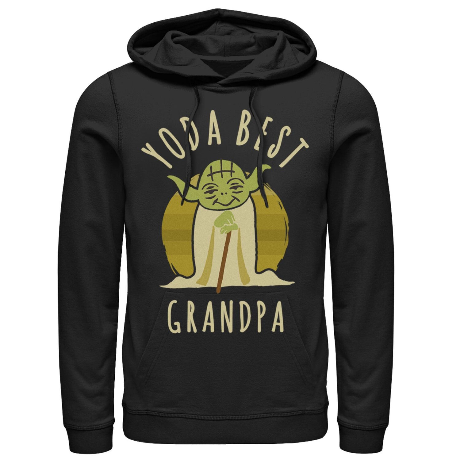 Мужская толстовка с капюшоном Yoda Best Grandpa из мультфильма «Звездные войны Йода» Licensed Character
Мужская толстовка с капюшоном Yoda Best Grandpa из мультфильма «Звездные войны Йода» Licensed Character