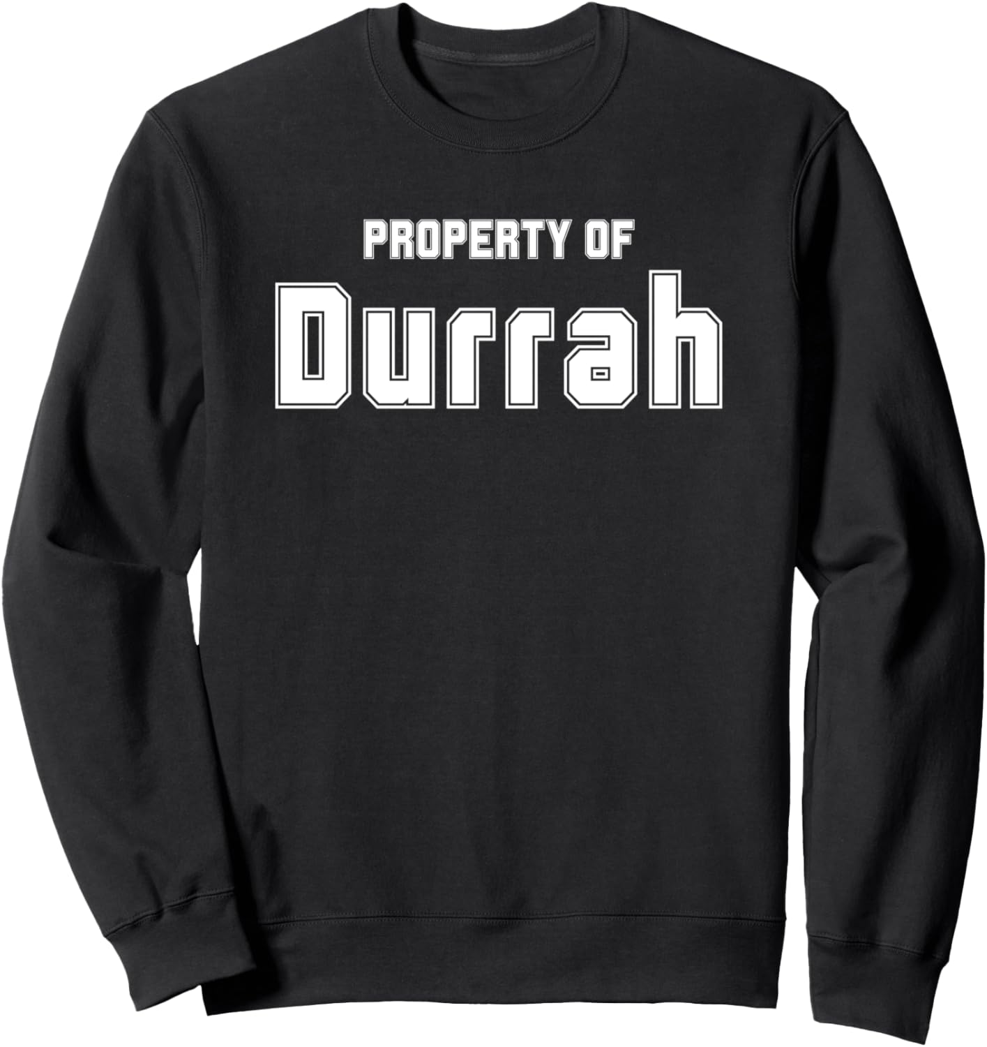 Забавная толстовка с мусульманским именем и азиатскими мотивами от Durrah's Property Funny Asian Name Gifts Property Of Co., черный
Забавная толстовка с мусульманским именем и азиатскими мотивами от Durrah's Property Funny Asian Name Gifts Property Of Co., черный