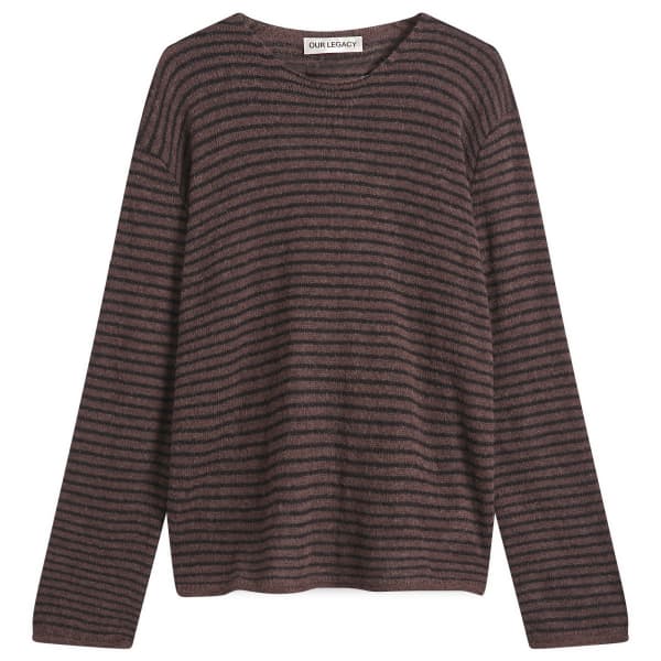 Жесткий джемпер из альпаки Our Legacy, Dirt Stripe Fuzzy Alpaca
Жесткий джемпер из альпаки Our Legacy, Dirt Stripe Fuzzy Alpaca