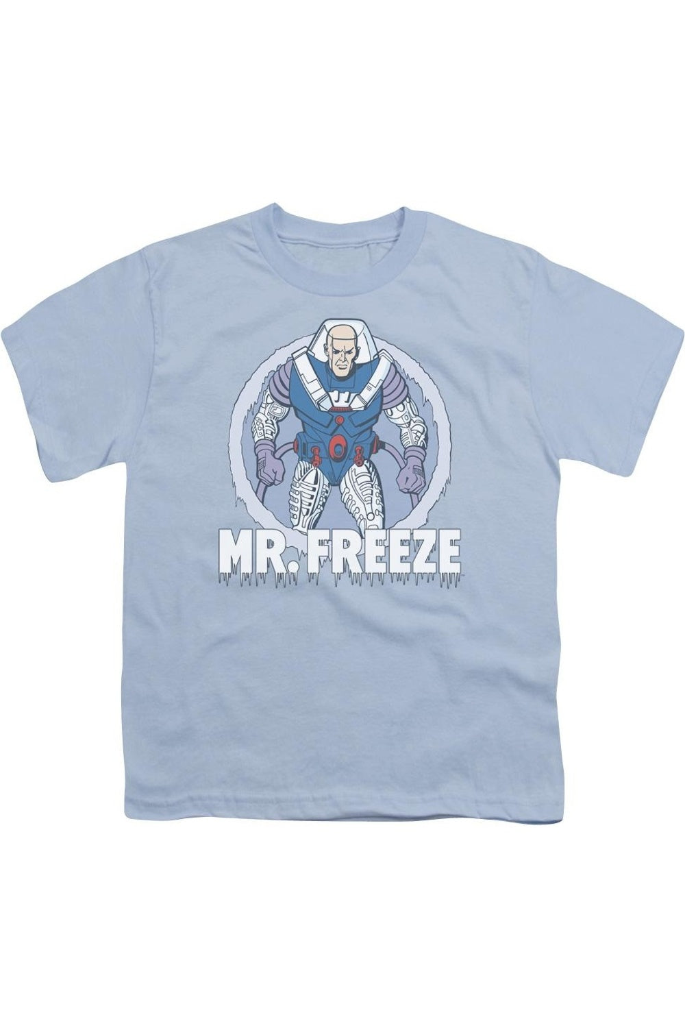 Футболка с коротким рукавом DC Comics Mr Freeze для детей Gildan, светло-голубой
Футболка с коротким рукавом DC Comics Mr Freeze для детей Gildan, светло-голубой