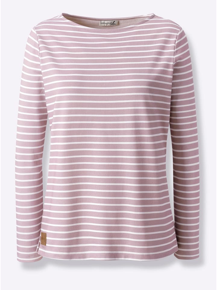 Толстовка в лилово-экрю-кольчатом цвете WITT WEIDEN
Толстовка в лилово-экрю-кольчатом цвете WITT WEIDEN