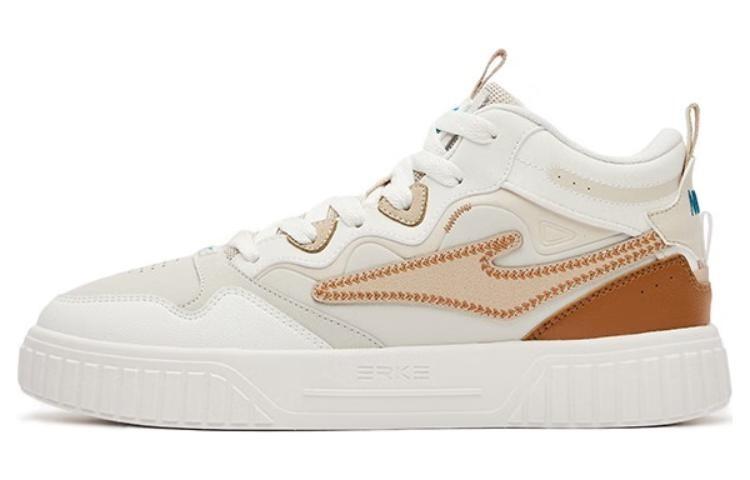 Кеды мужские, обувь для скейтбординга низкая белый/коричневый Erke
Кеды мужские, обувь для скейтбординга низкая белый/коричневый Erke