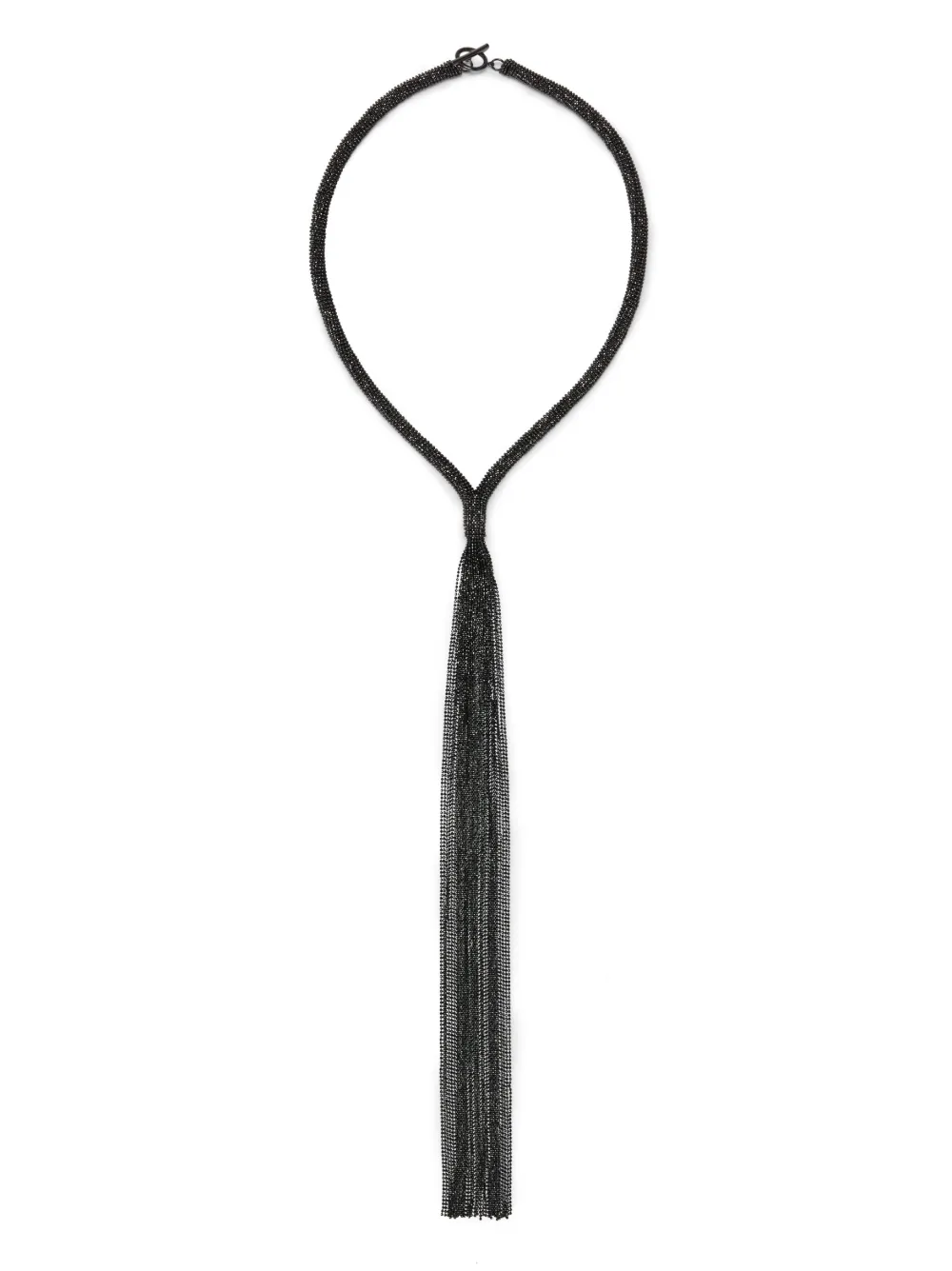 Колье с декором Monili Brunello Cucinelli, черный
Колье с декором Monili Brunello Cucinelli, черный