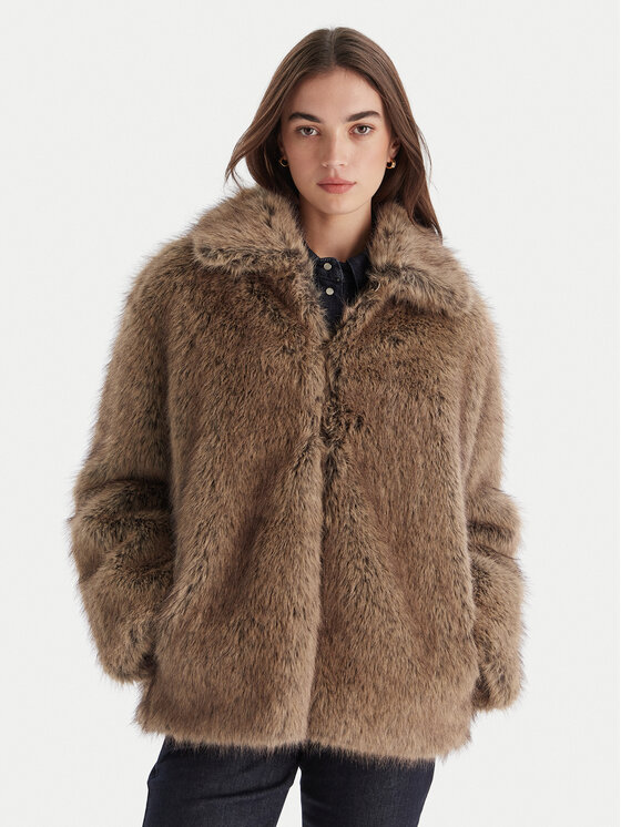 Меховое пальто regular fit MF5232 E1095 Liu Jo, коричневый
Меховое пальто regular fit MF5232 E1095 Liu Jo, коричневый