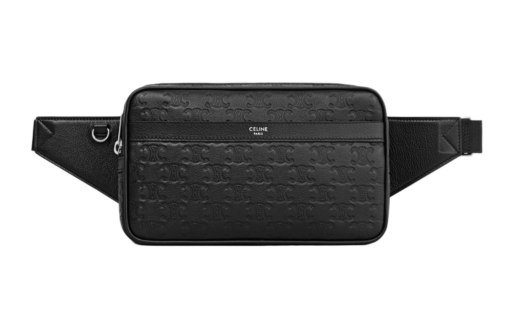 CELINE Сумка-слинг Triomphe из коровьей кожи, через плечо, кроссбоди, поясная сумка мужская black
CELINE Сумка-слинг Triomphe из коровьей кожи, через плечо, кроссбоди, поясная сумка мужская black