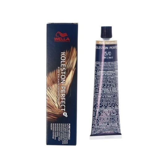 Стойкая краска для волос 5/0 60мл Wella Koleston Perfect ME+
Стойкая краска для волос 5/0 60мл Wella Koleston Perfect ME+